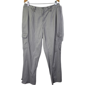 AVENUE‎ Khaki Gray Cargo Pants